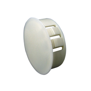 33.3mm OD White Nylon Push in Hole Inserts Bung Plug - for 30.1mm Holes